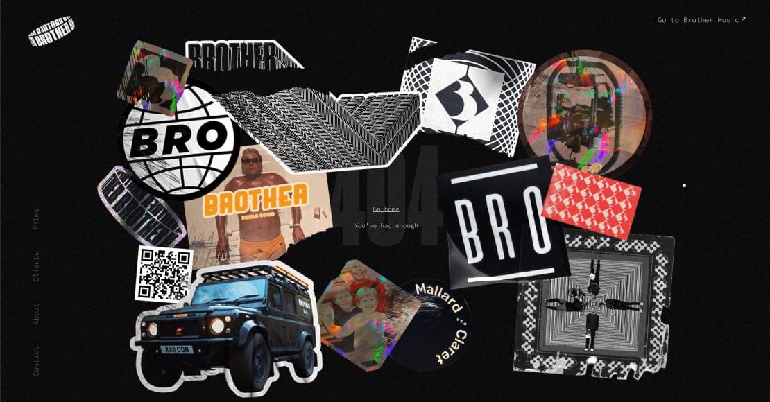 Collage of creative elements by a top UX/UI agency in London.