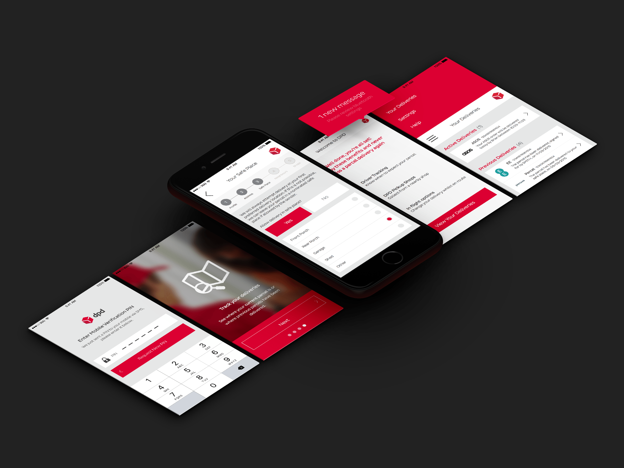 DPD – Delivery Tracking App